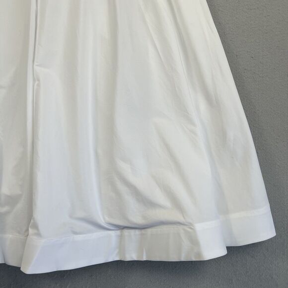 Rosie Assoulin Unella Dress Women’s 2 White Midi Convertible Bell Collared‎ - Picture 15 of 16